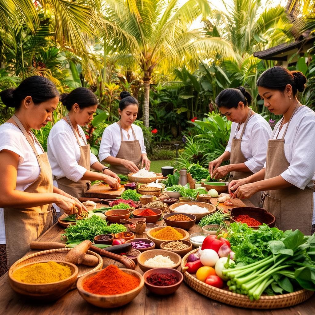 In-Villa Dining dining venue at Sawah Sanctuary